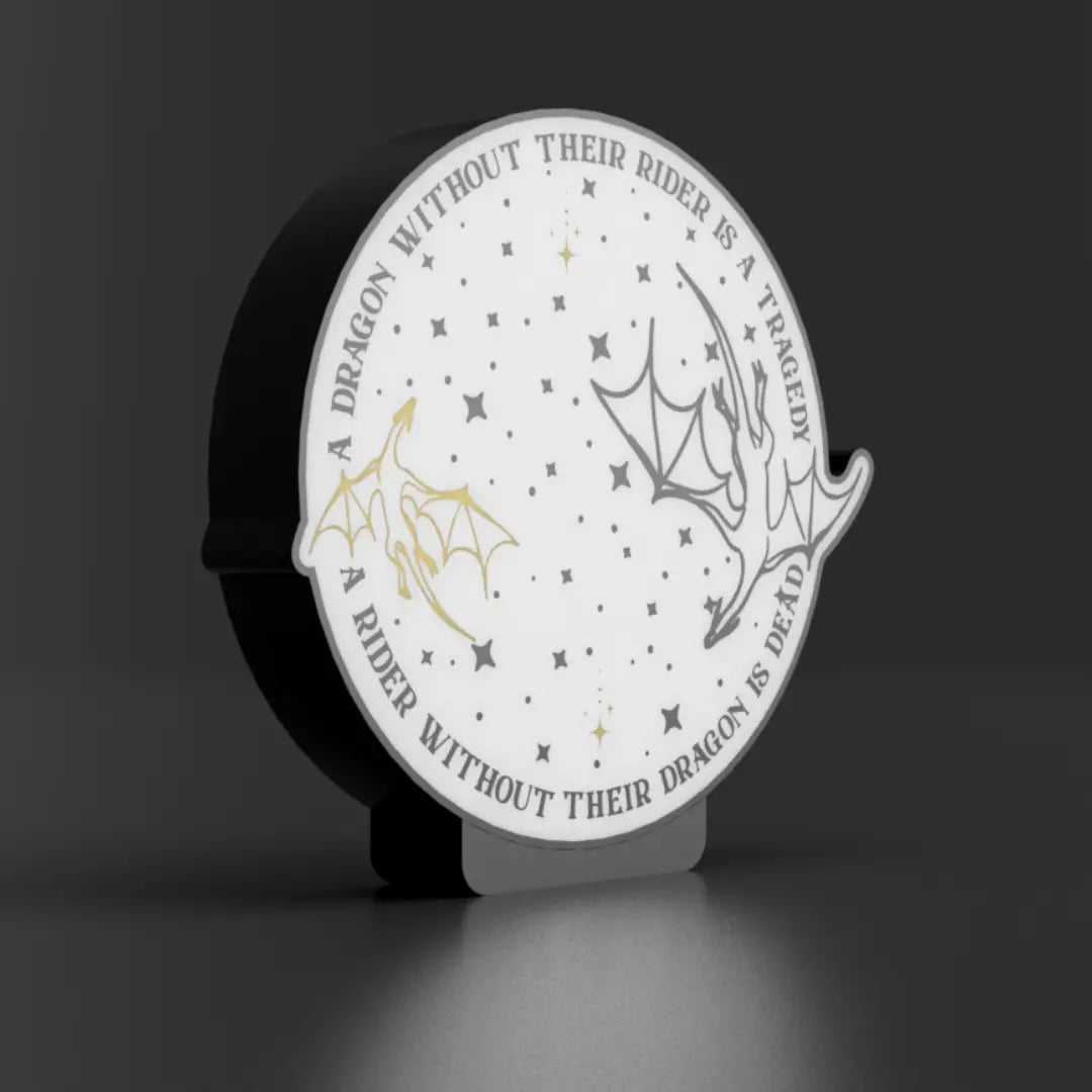 Dragon Rider Light Box (Fourth Wing)
