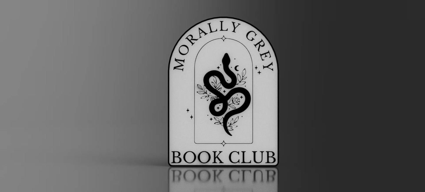 Morally Grey Book Club Light Box