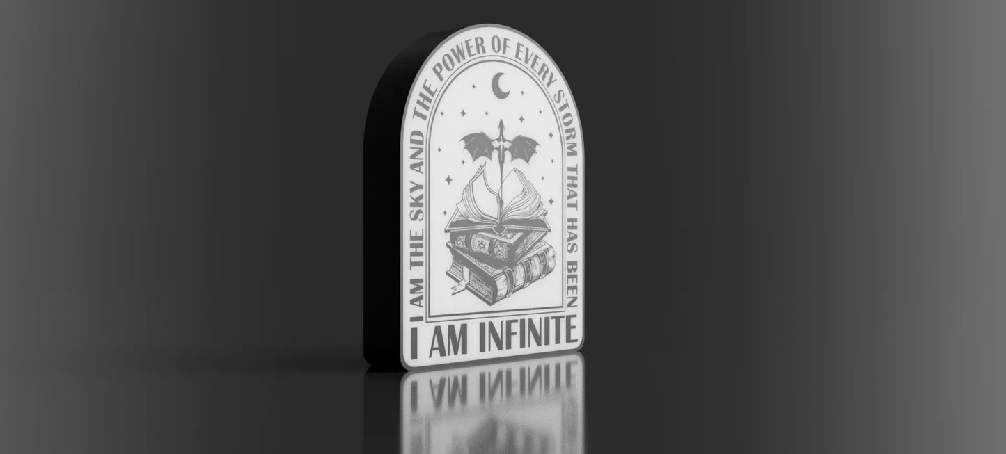 I Am Infinite Light Box