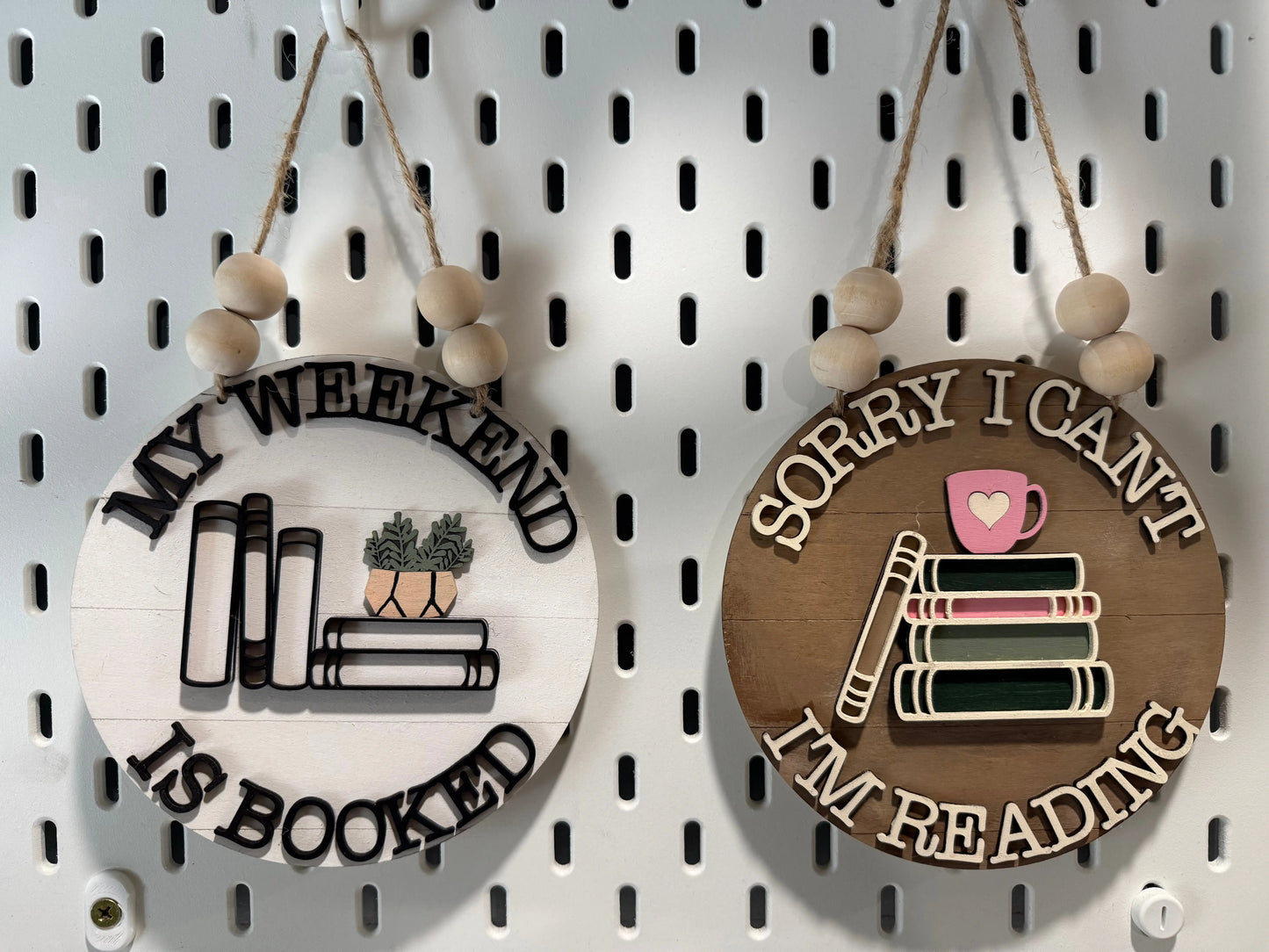 Mini Library Hanging Sign