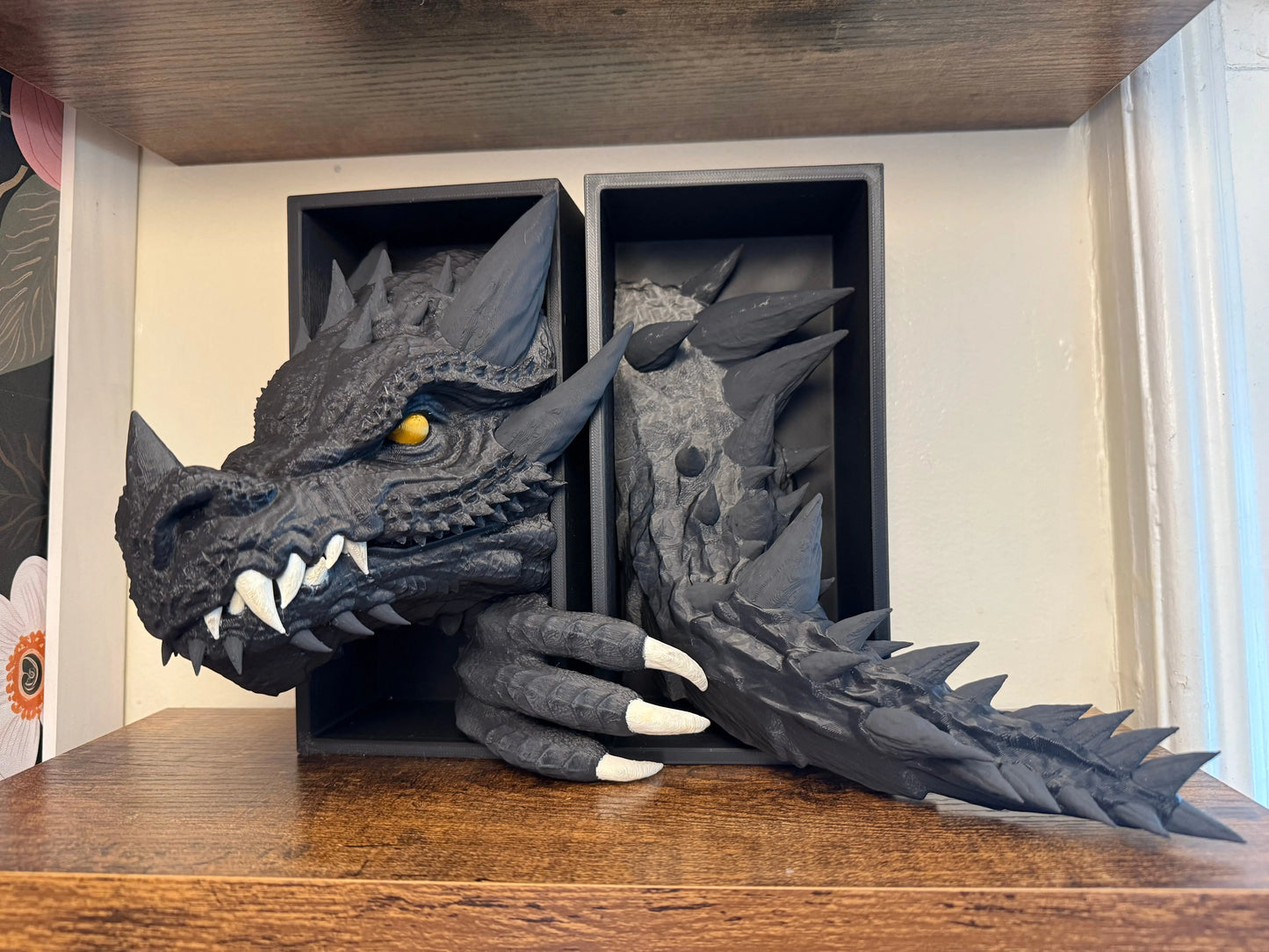 Emerging Dragon Book Nook Set
