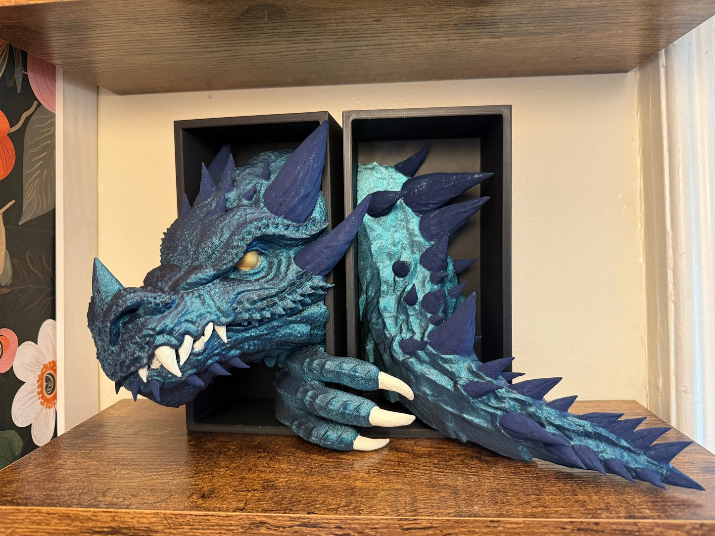 Emerging Dragon Book Nook Set
