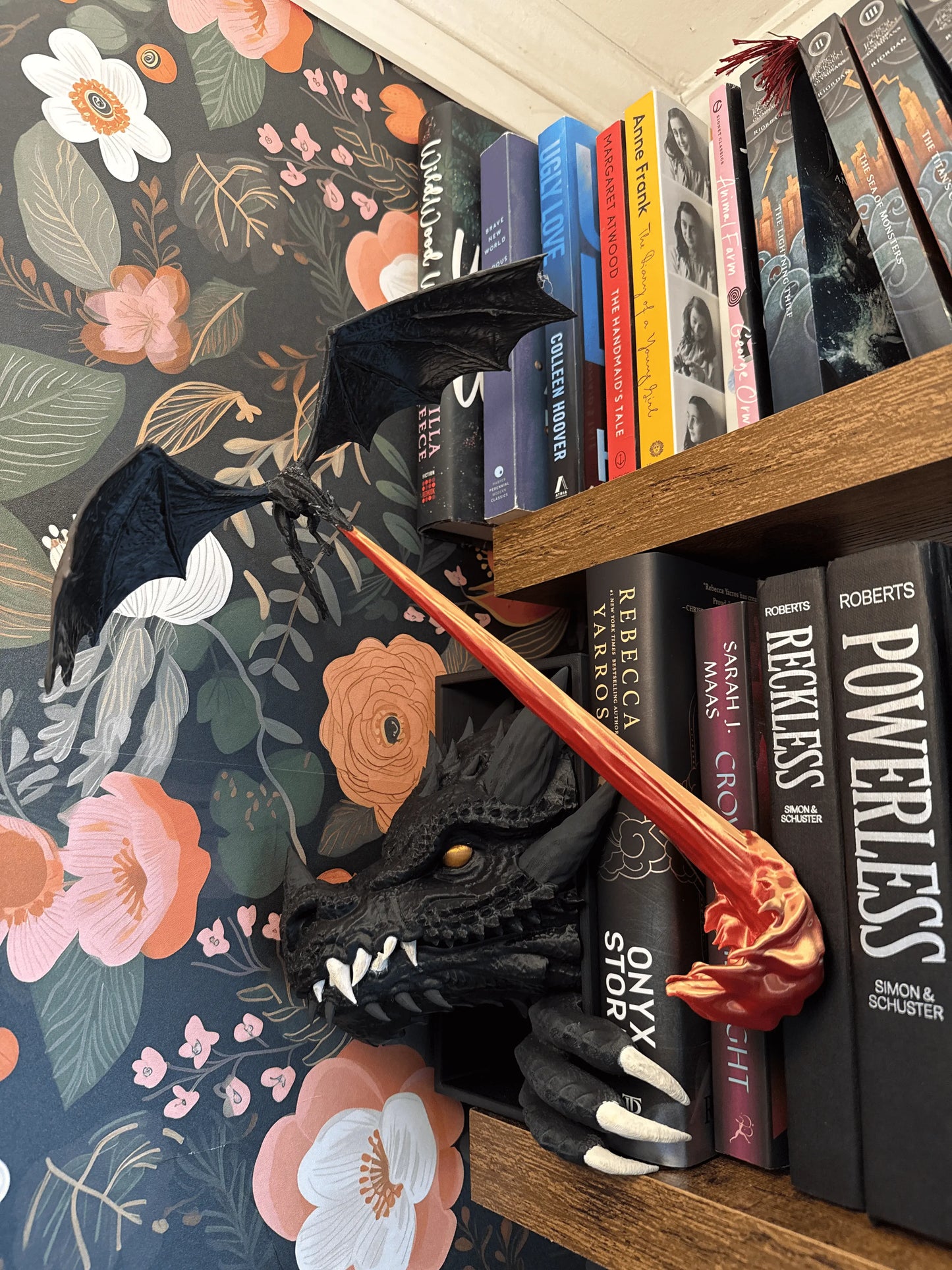 Dragon Flame Book Nook