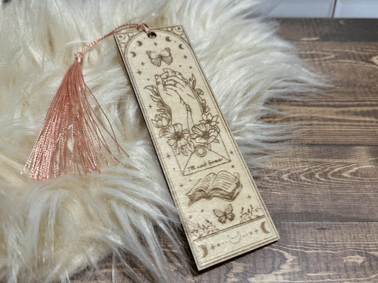 I'll Wait Forever Wooden Bookmark