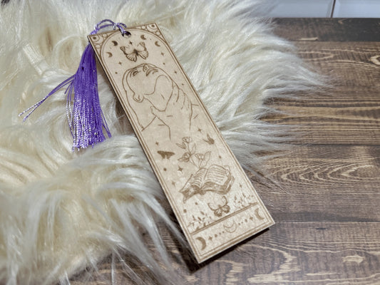 The Necklace Wooden Bookmark