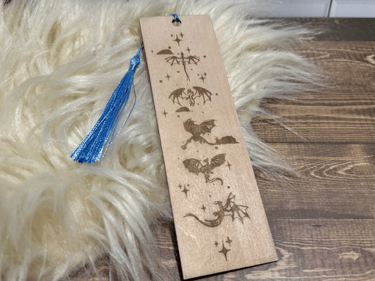 The Dragons Wooden Bookmark