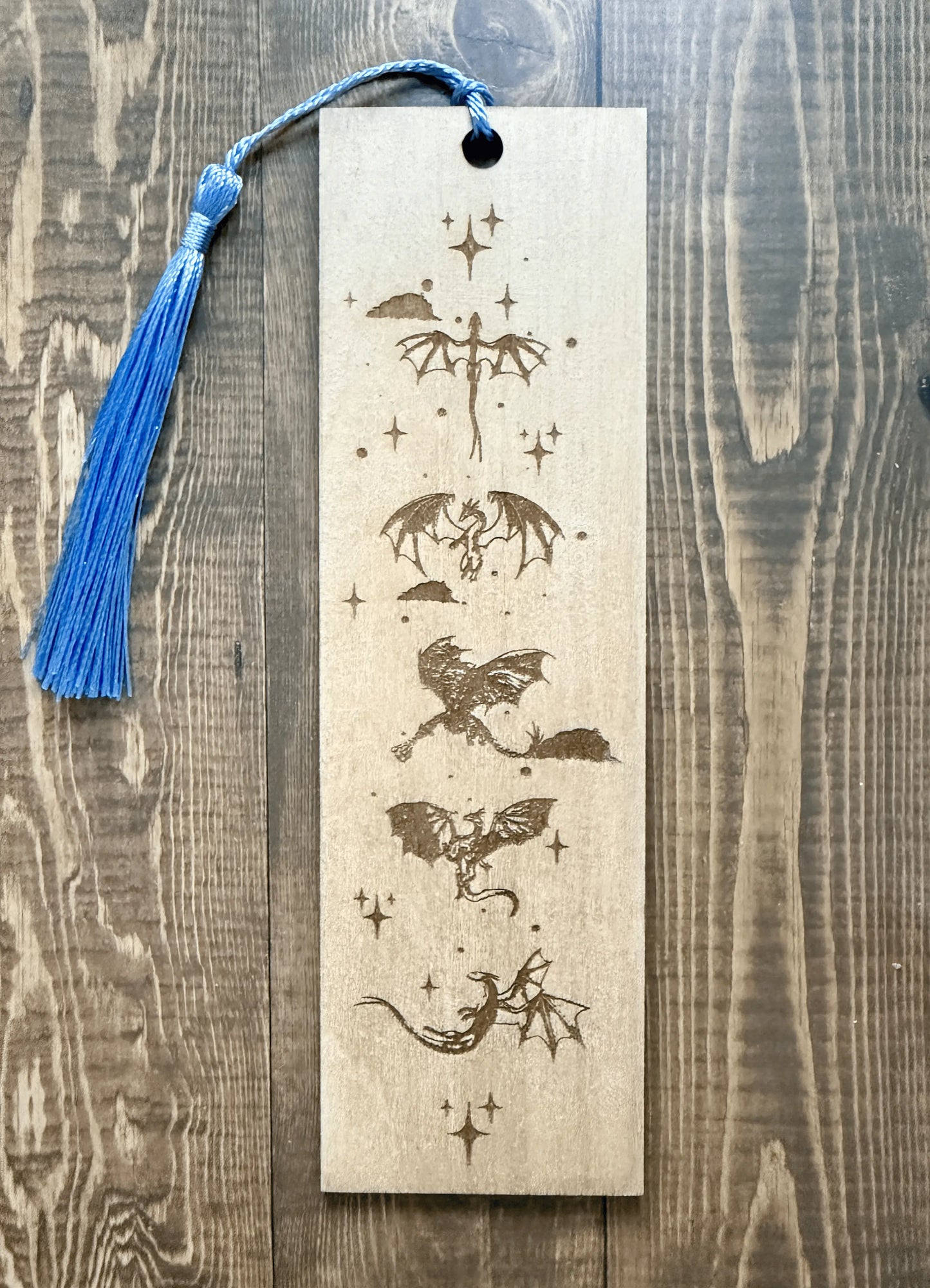 The Dragons Wooden Bookmark
