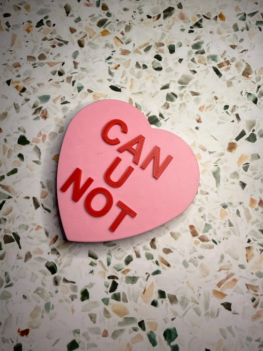Large Conversation Hearts w/ Snarky Phrases
