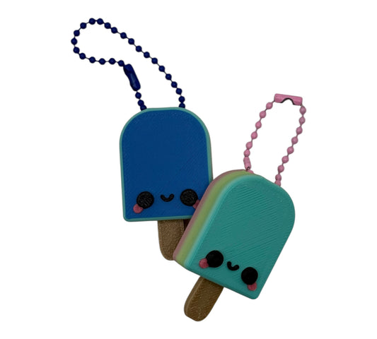 Kawaii Popsicle Keychain